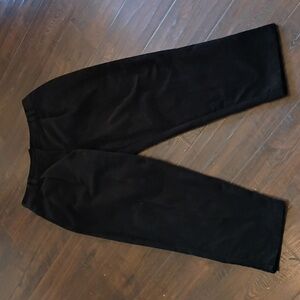 Black Corduroy Pants Size 8 Top Shop Women's Winter Trousers